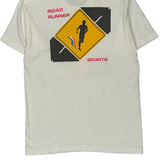 Road Runner Sports Fruit Of The Loom Graphic T-Shirt - Large White Cotton