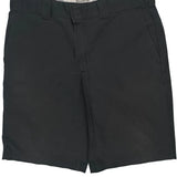 Dickies Chino Shorts - 34W 10L Black Cotton