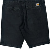 Carhartt Chino Shorts - 36W 10L Black Cotton