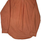 Ralph Lauren Checked Shirt - Small Orange Cotton