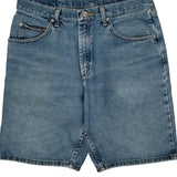 Wrangler Denim Shorts - 32W 10L Blue Cotton