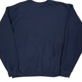 Fruit Of The Loom Sweatshirt - XL Navy Cotton