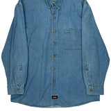 Dickies Denim Shirt - XL Blue Cotton