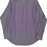 Polo By Ralph Lauren Checked Shirt - Large Purple Cotton