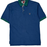 Tommy Hilfiger Polo Shirt - Large Blue Cotton