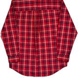 Chaps Ralph Lauren Checked Shirt - Medium Red Cotton