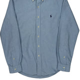 Ralph Lauren Slim Fit Shirt - Medium Blue Cotton