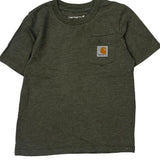 Age 5 Carhartt T-Shirt - Small Gray Cotton