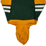 St. Norbert Champion Striped Hoodie - Medium Green Cotton