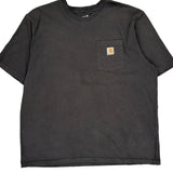 Carhartt T-Shirt - XL Black Cotton