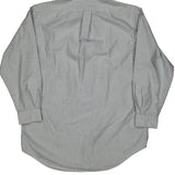 Ralph Lauren Striped Shirt - Large Blue Cotton