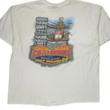 Jeff Gordon Chase Authentics Nascar T-Shirt - 2XL White Cotton