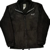 Jack Wolfskin Fleece Jacket - Medium Black Polyester