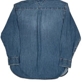 Tommy Hilfiger Denim Shirt - Large Blue Cotton