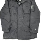 Timberland Parka - Large Grey Polyester