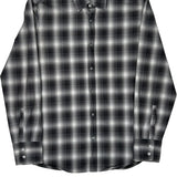 Boss Checked Shirt - Medium White Cotton