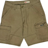 Wrangler Cargo Shorts - 36W 11L Khaki Cotton