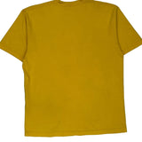 Carhartt T-Shirt - Large Yellow Cotton