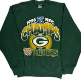 Green Bay Packers Nfl Sweatshirt - Large Green Cotton