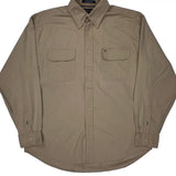 Tommy Hilfiger Shirt - Large Beige Cotton