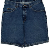 Lee Denim Shorts - 34W UK 14 Blue Denim