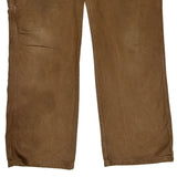 Dickies Carpenter Trousers - 36W 30L Brown Cotton