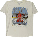 North Carolina Tar Heels Delta Single Stitch T-Shirt - 2XL Cream Cotton