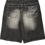 Enyce Denim Shorts - 38W 13L Grey Cotton