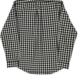 Ralph Lauren Checked Shirt - Large Black & White Cotton