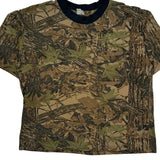 Unbranded T-Shirt - Large Brown Cotton