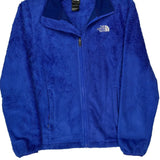 The North Face Fleece - Large Blue Polyester
