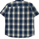 Carhartt Checked Short Sleeve Shirt - XL Yellow Cotton