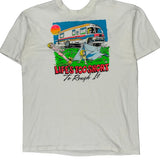 Hanes T-Shirt - XL White Cotton Blend
