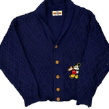 Age 10 Disney Cardigan - Medium Navy Acrylic