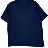 Tommy Hilfiger Polo Shirt - Large Navy Cotton