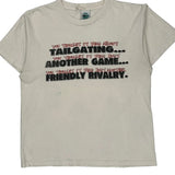 Georgia Vs. Florida Tees Single Stitch T-Shirt - Large White Cotton