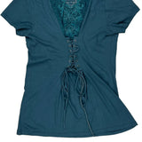 Motorcycles Harley Davidson T-Shirt - 2XL Blue Cotton