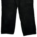 Unbranded Carpenter Trousers - 35W 30L Black Cotton