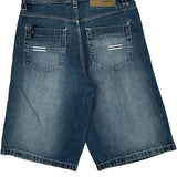 Lot 29 Denim Shorts - 36W 12L Blue Cotton