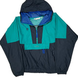 Hooded Columbia Jacket - Large Black Polyester