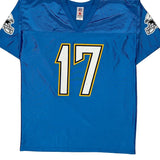 Los Angeles Chargers Nfl Jersey - Large Blue Polyester