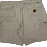 Carhartt Carpenter Shorts - 38W 9L Beige Cotton