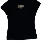 Motorcycles Harley Davidson Graphic T-Shirt - Medium Black Cotton