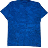 Made In USA Single Stitch Fruit Of The Loom T-Shirt - XL Blue Cotton Blend