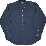 Blake Ralph Lauren Shirt - XL Navy Cotton