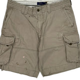 Polo By Ralph Lauren Cargo Shorts - 38W 10L Khaki Cotton