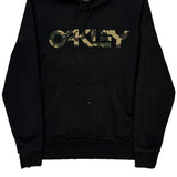 Oakley Camo Hoodie - Small Black Cotton