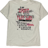 Nhra Winston Drag Racing Competitors View Graphic T-Shirt - 2XL White Cotton