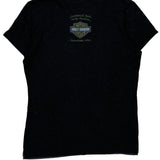 Harley Davidson Graphic T-Shirt - Large Multicoloured Cotton