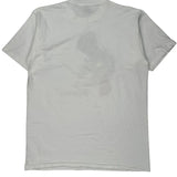 Bah Humbug! Oneita Christmas T-Shirt - XL White Cotton